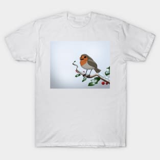 Winter Robin T-Shirt